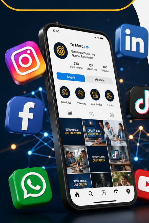 Social Digital Marketing Web